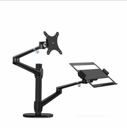 Ergonomic Aluminum Monitor & Laptop Mount – Adjustable Desk Stand