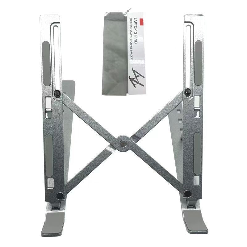Portable Aluminum Laptop Stand – Foldable, Lightweight & Travel-Ready
