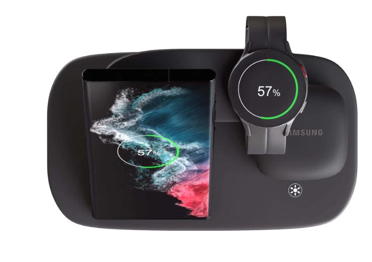 3-in-1 Wireless Charging Stand – Phone, Earbuds & Smartwatch Dock